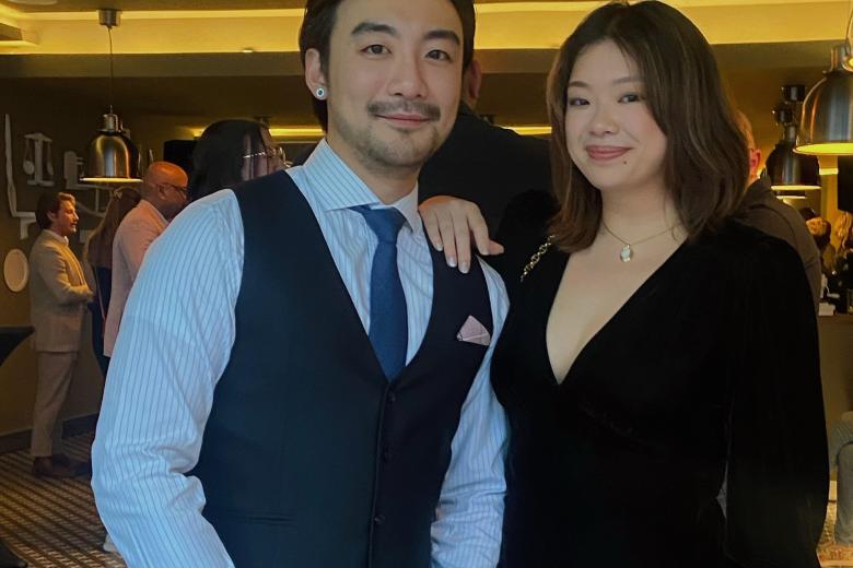 Oliver and Yintin from restaurant SILMO