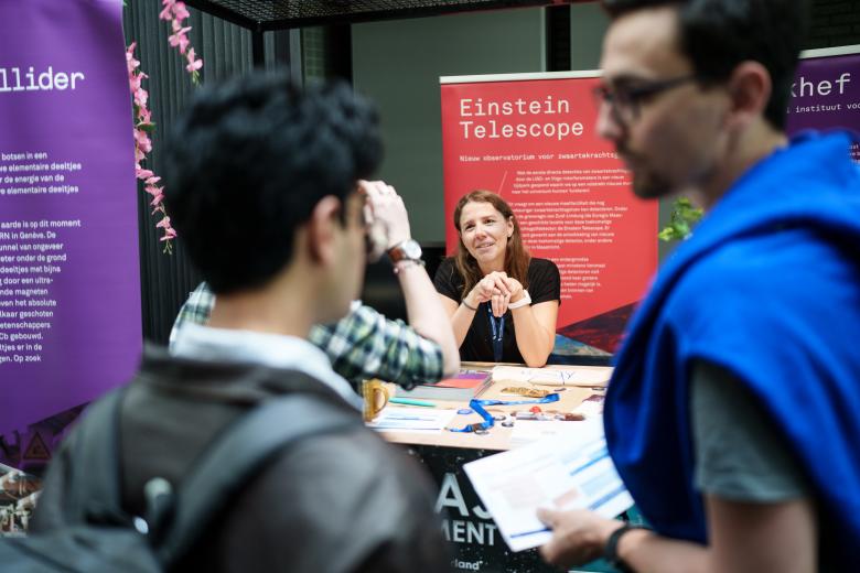 People on a career fair