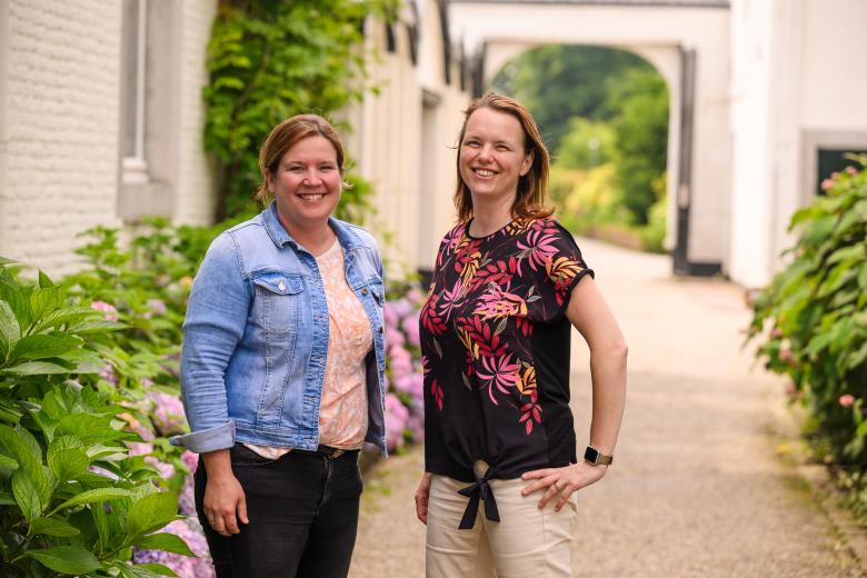Silke Metzelthin and Hilde Verbeek