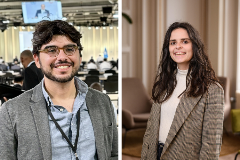 portraits of henrique marcos and sarah tas