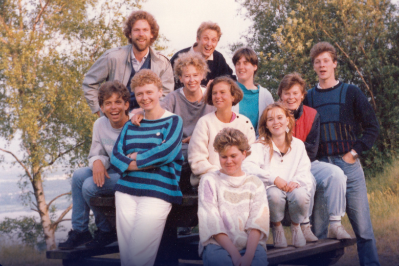 José Otten and her roommates